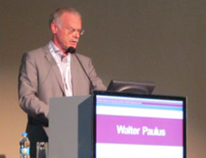 Prof. Walter Paulus discussed clinician training.