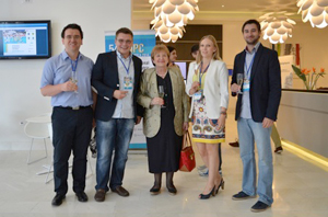 Prof. Vida Demarin with representatives of the Association of Public Health 