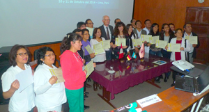 Figure 3. Participants of the NSRG Course in Lima.