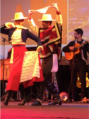 The XXII World Congress of Neurology opens with a lively Chilean cultural performance.