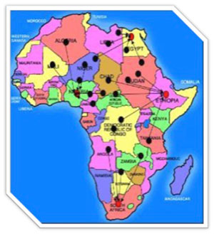 Teleneurology_Africa-map