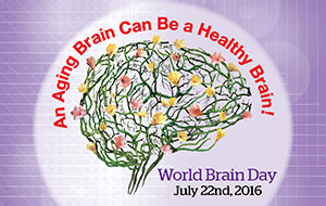 “The Aging Brain“ and changes in neurological function in age is the topic of this year's Day of the Brain.